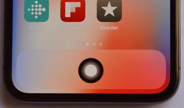 iphone x virtual home button